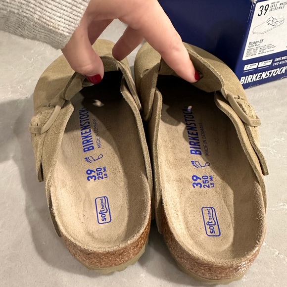 Birkenstock Soft Footbed in Suede Leather - size 39 - Picture 4 of 6